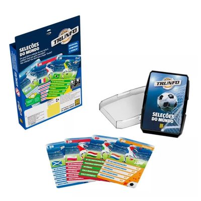 Jogo De Cartas Super Trunfo Seleções do Mundo - Grow 4282