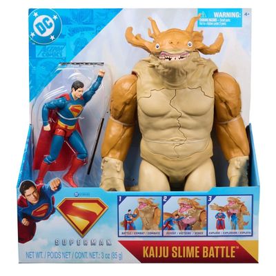 Boneco Superman 15 Cm + Kaiju 30 Cm Filme 2025 Sunny - 4482