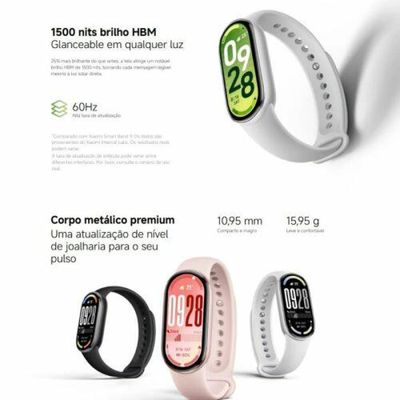 Relógio Smartwatch Xiaomi Mi Band 10 Pulseira inteligente DS