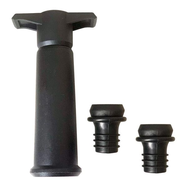 Conjunto Bomba à Vácuo com 2 Tampas para Garrafas Full Fit 24363