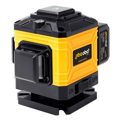 Kit Nível Laser Profissional 3d 12/2 Linhas + Tripé