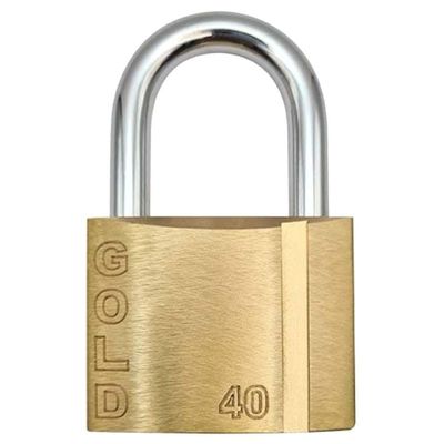 Cadeado Latão 40mm - Gcc2n0005 - Gold Cadeado Latao 40mm - Gcc2n0005 - Gold