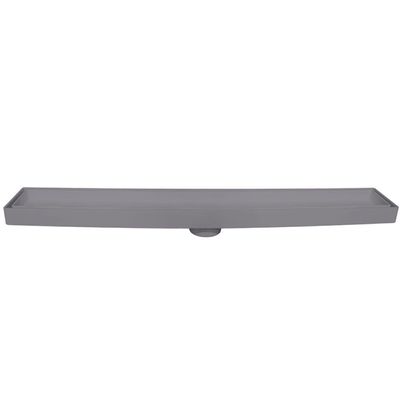 Ralo Invisível Linear Com 5x90cm Cinza - 1718 - Estrela