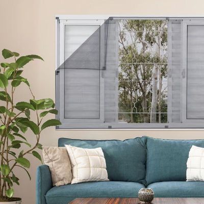 Tela Mosquiteiro Cinza Com Velcro 1,25 X 1,25 Metros - 401-prot.p - Victoria Reggia
