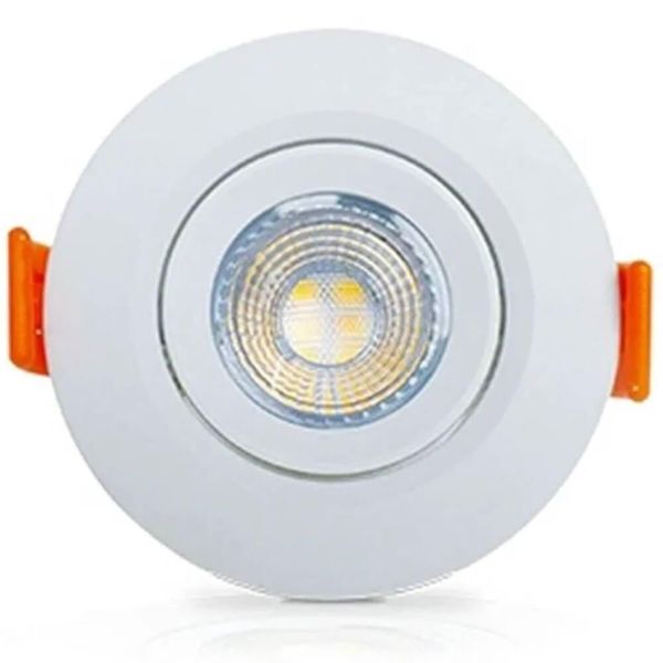 Spot Redondo Superled 5 Watts 3000k - 05601 - Ourolux