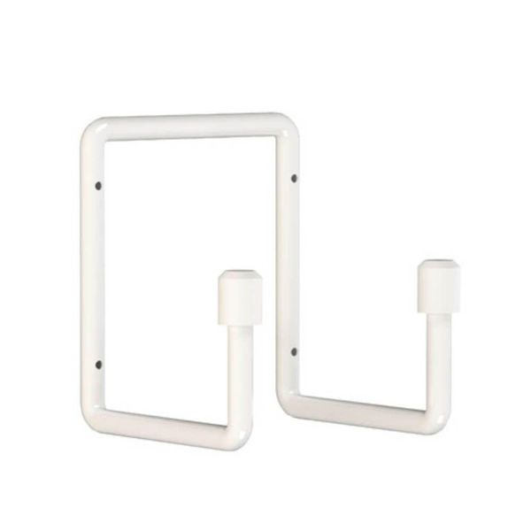 Gancho Multiuso G11 Duplo Branco - G11-d-br - Multivisão