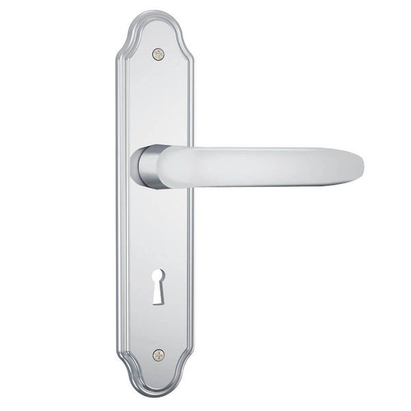 Fechadura 813-11 Interna Com Acabamento Cromado E Espelho De Aço Inox - 33246 - Stam