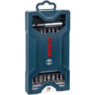 Jogo Mini X-line Com 25 Pontas Para Parafusadeira - 2607017400000 - Bosch