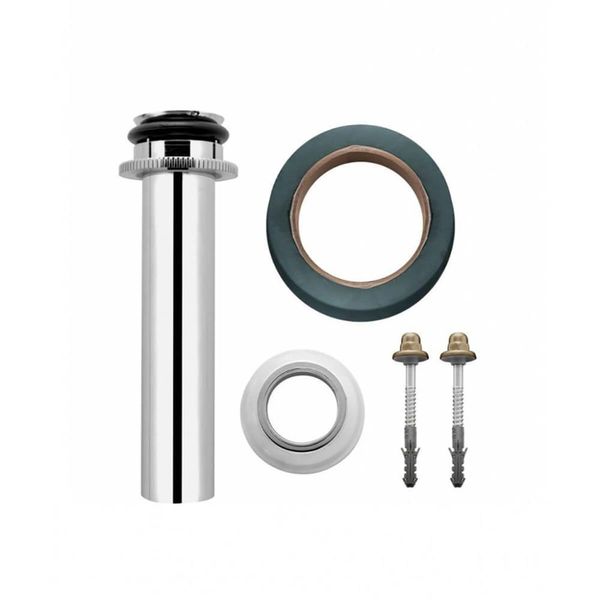 Kit De Instalação Cromado Para Bacia Convencional - Vad888cws - Esteves