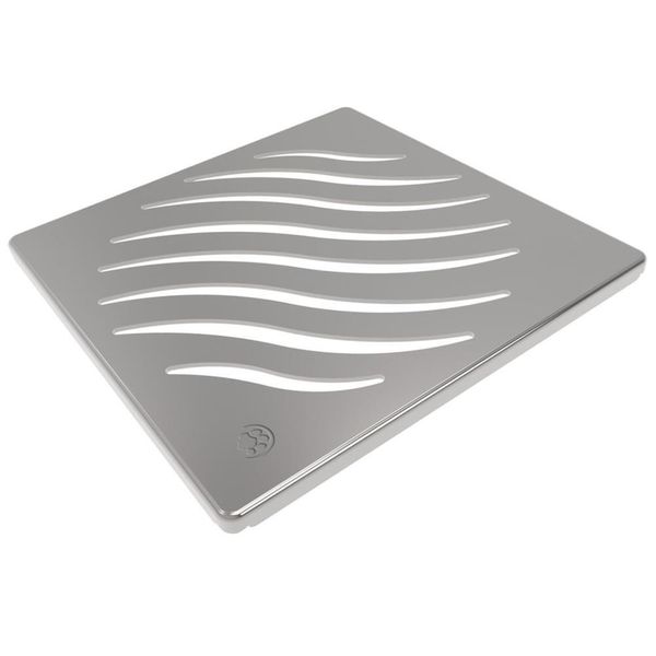 Grelha Quadrada Inox 100mm - 27471349 - Tigre Grelha Quadrada Inox 100mm Tigre 27471349