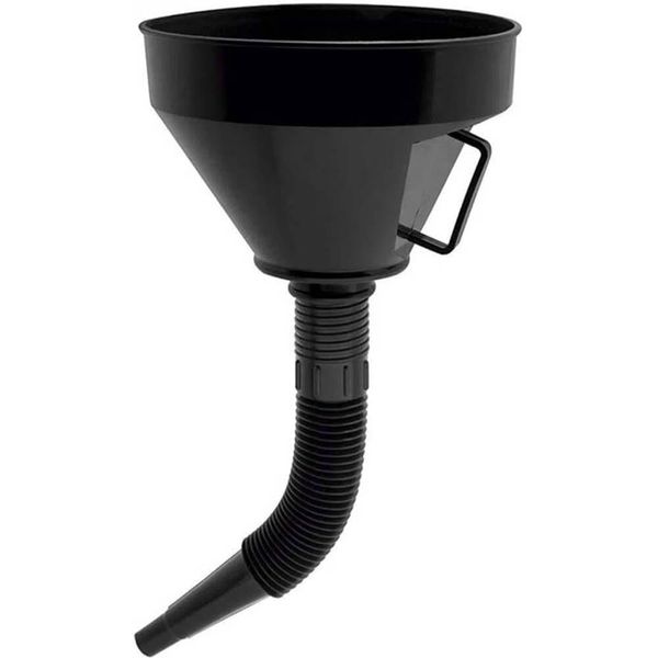 Fúnil Plástico 120mm Ponta Flexível Com Peneira E Alça - 5372059 - Sparta