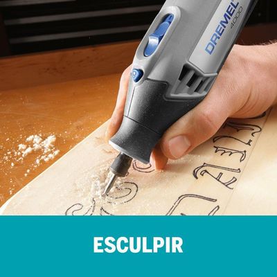Micro Retífica 4000 Com 26 Acessórios 110 Volts - F0134000nu000 - Dremel