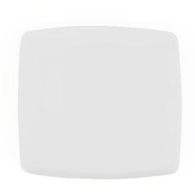 Placa 4x4 Cega Com Suporte Branco - Dc-8100-39 - Dicompel
