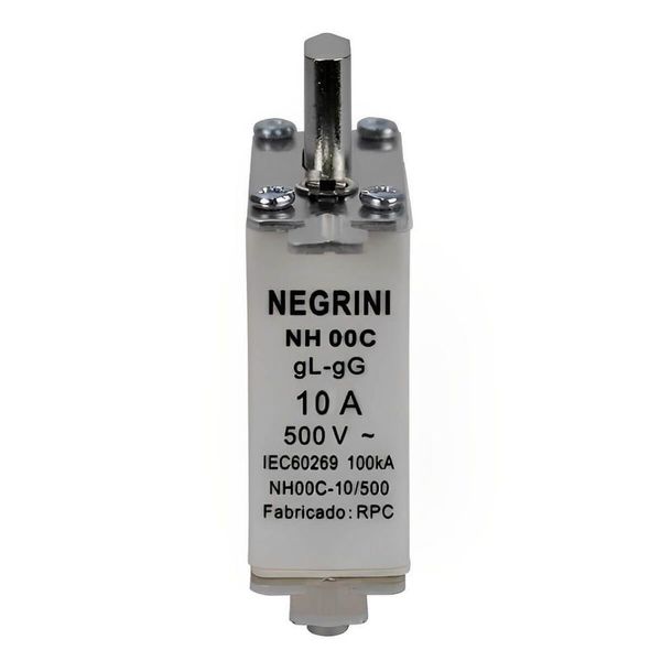 Fusível Nh00c 10a X 500 Volts - Nh-00c-10-500 - Negrini