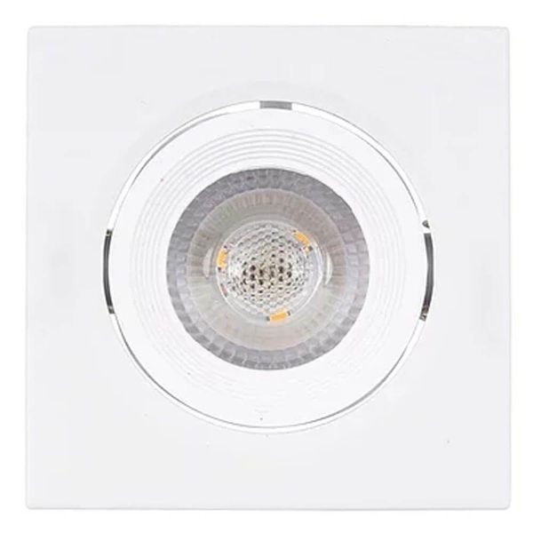 Spot Led Quadrado Direcionável Bivolt 3 Watts E 6000k - 9979 - Gaya