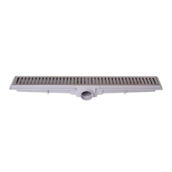 Ralo Linear 5x100cm Com Grelha Inox - 1444 - Estrela
