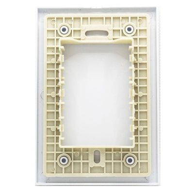 Placa 4x2 Cega Com Suporte Branco - Rvb-1300-42 - Ravenna