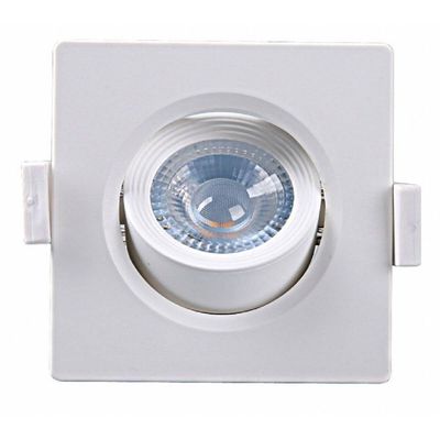Spot Led Quadrado Embutir Mr16 Alltop 5 Watts 6500k - 15090194 - Taschibra