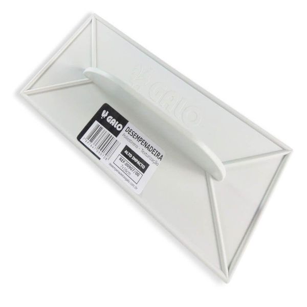 Desempenadeira Plástica Para Grafiato 70x160mm - 00907-00 - Galo