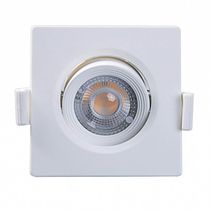 Spot Led Quadrado Embutir Mr11 Alltop 3 Watts 6500k - 15090192 - Taschibra