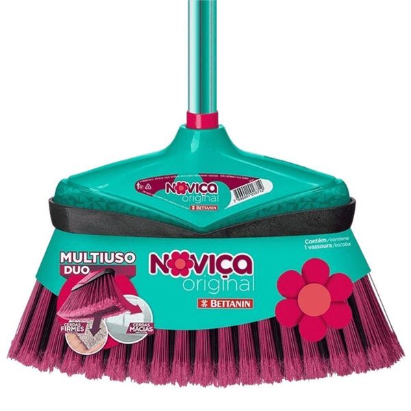 Vassoura Noviça Original Com Cabo - Bt167215 - Bettanin Vassoura Novica Original Bettanin Bt167215