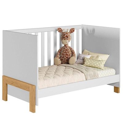 Berço Americano Mini Cama Fantasia 4300 Branco Acetinado – Qmovi