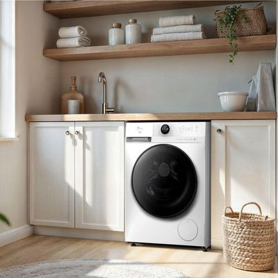 Máquina De Lavar Roupas Midea 11kg Slim Healthguard Wi-fi Conectada Smarthome Inverter Branca 220V
