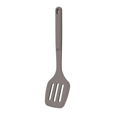 Espátula Vazada Softta Em Silicone Cinza - Tramontina 25850160