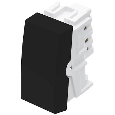 Módulo Interruptor Paralelo Habitat Black 16 Amperes 250 Volts - 4029 - Fame
