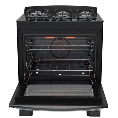 Fogão 5 Bocas Dako Diplomata Glass Grill Style Timer Bivolt