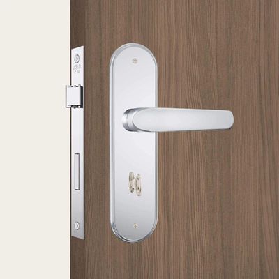Fechadura Genoa 1620-09 Espelho Largo Em Inox Para Banheiro - 33598 - Stam