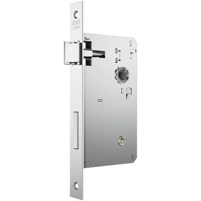Fechadura Genoa 1620-09 Espelho Largo Em Inox Para Banheiro - 33598 - Stam