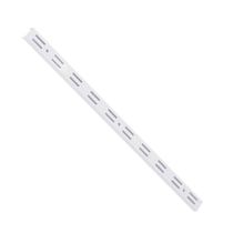 Trilho Duplo Em Aço 100cm Branco - Td-100-br - Multivisão