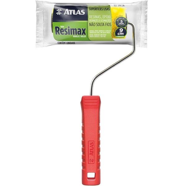 Rolo De Lã De 5mm Resimax 9cm - 339-9a - Pincéis Atlas