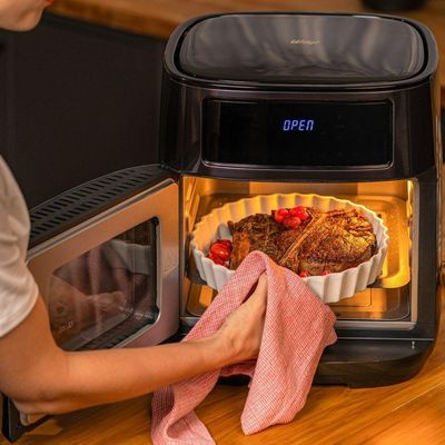 Fritadeira Elétrica WAP Air Fryer Oven Digital Black Waod2 12L 110V