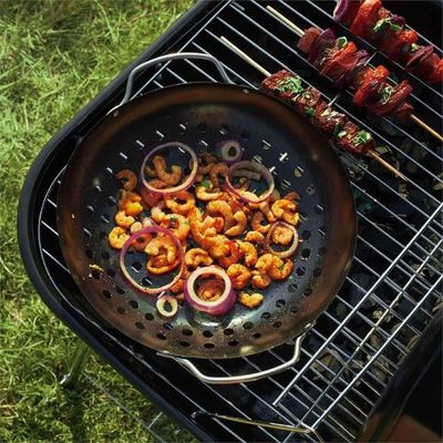 Frigideira Wok Antiaderente Para Grelhar - 003374 - Mor