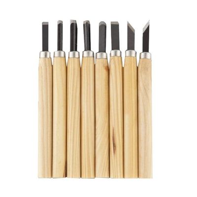 Formão Para Entalhar Com 8 Peças - 6xq - Excellent Formao P-entalhar C-08 Pcs Eda 6xq