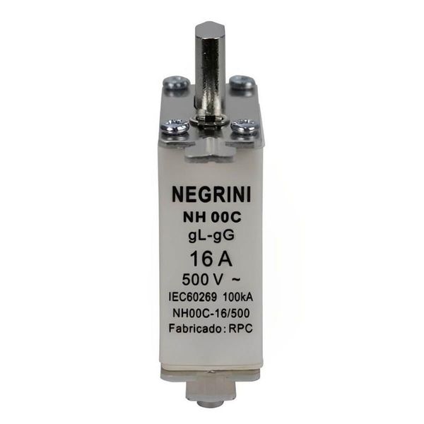 Fusível Nh00c 16a X 500 Volts - Nh-00c-16-500 - Negrini