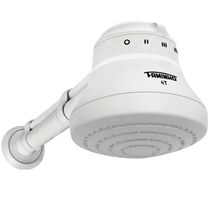 Ducha Faminho 4 Temperaturas Com Cano De 30cm Branco 127 Volts 5400 Watts - 3858 - Fame