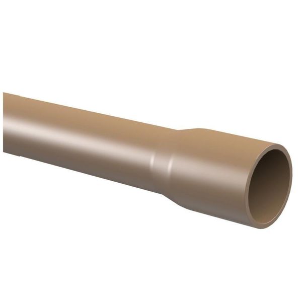 Tubo De Pvc Soldável Marrom 3-4"" 25mm 3 Metros - 10.12.178.7 - Tigre Tubo Soldavel 25mmx3m Marrom