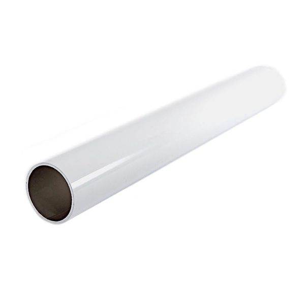 Tubo Alumínio Redondo Branco 12,7 X 1,24mm 1m - Tub-009-1mt Bco - Decal