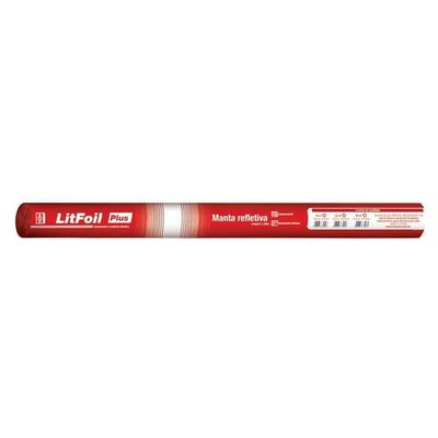 Manta Termica Litfoil Com 2 Faces 25m² - 0800.00089.0025rl - Brasilit