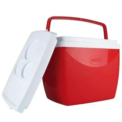Caixa Térmica 18 Litros Vermelha - 25108182 - Mor Caixa Termica 18l Vermelho Mor 25108182