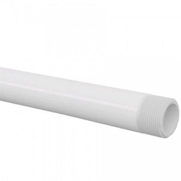 Tubo Roscável Branco 1"" 25mm 3 Metros - 10011906 - Tigre Tubo Roscavel 1,0x3m Branco