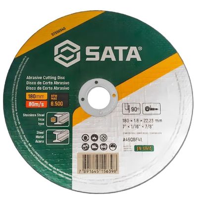 Disco De Corte Abrasivo Metal-inox 7'x1 6mm - St55054g - Sata