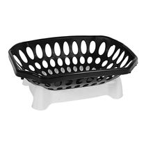 Fruteira de Mesa Firenze MB Plásticos 800 Preta