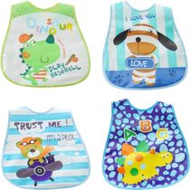 Kit 2 Babador Encanto Para Bebê 45x28cm Panda-girafinha