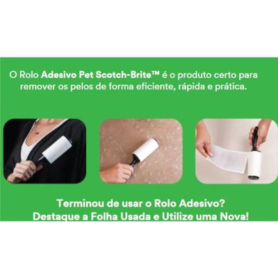 Rolo Adesivo Tira Pelos Sb Pet - Hb004421515 - 3m