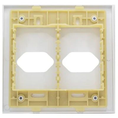 Placa 2 Tomadas 4x4 Com Suporte - Rvb-1300-58 - Ravenna