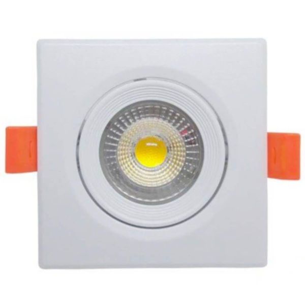 Mini Spot Quadrado Superled 3 Watts 6400k - 05612 - Ourolux